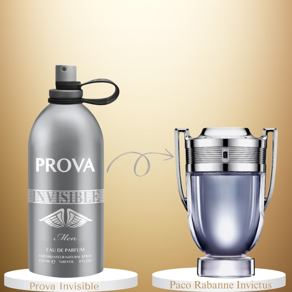 Prova Men Perfuma Męska Invisible 120ml