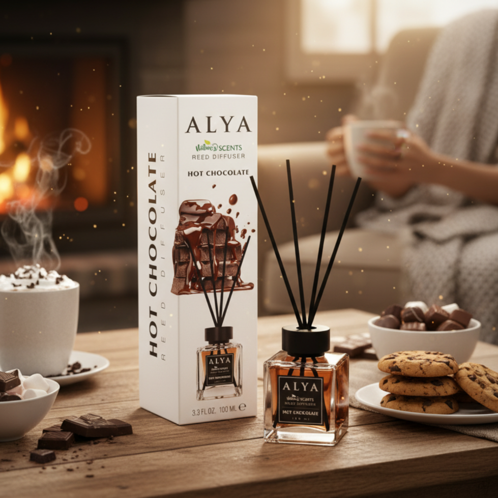 Alya Patyczki Zapachowe Hot Chocalate 100ml