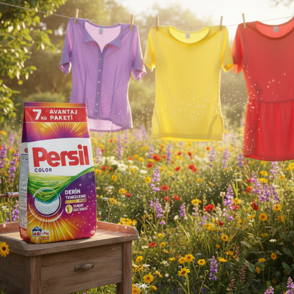 Persil Proszek do Prania Kolorowych Tkanin 46 Prań 7kg