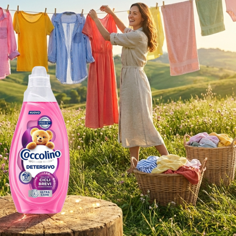 Coccolino Żel do Prania Kolorowych Tkanin Ultra Care 37 Prań 1,48l