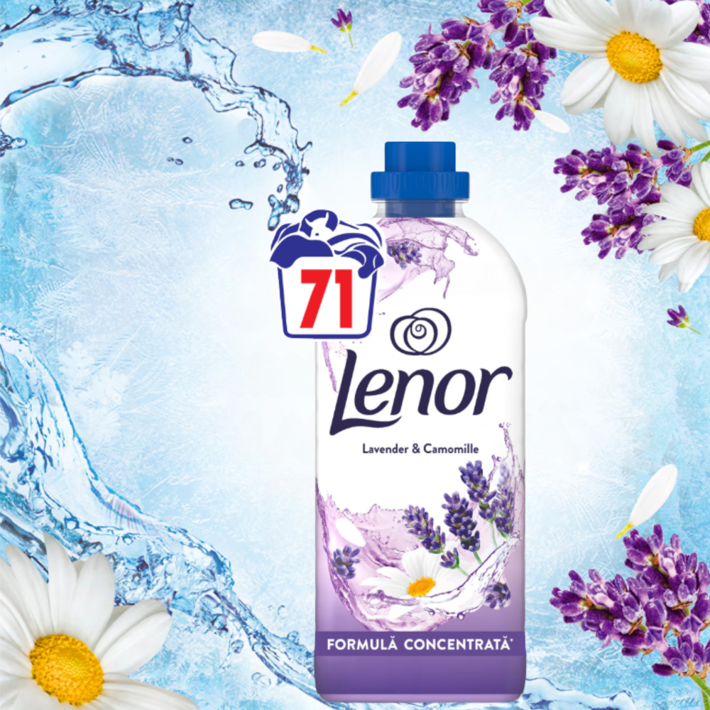 Lenor Płyn do Płukania Lavender & Camomile 71 Prań 1,49l