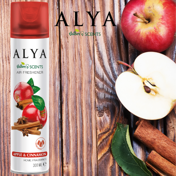 Alya Odświeżacz w Sprayu Apple & Cinnamon 300ml