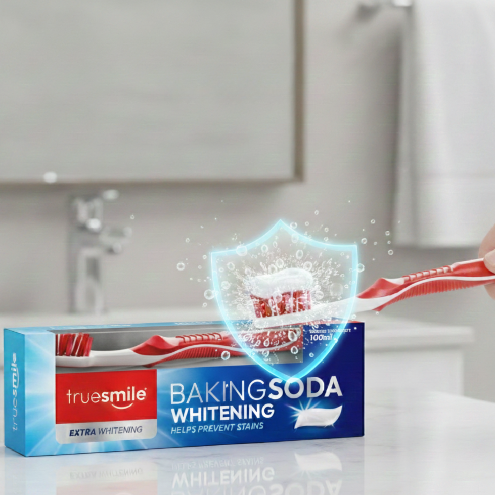 Truesmile Baking Soda Whitening Pasta do Zębów + Szczoteczka 100ml