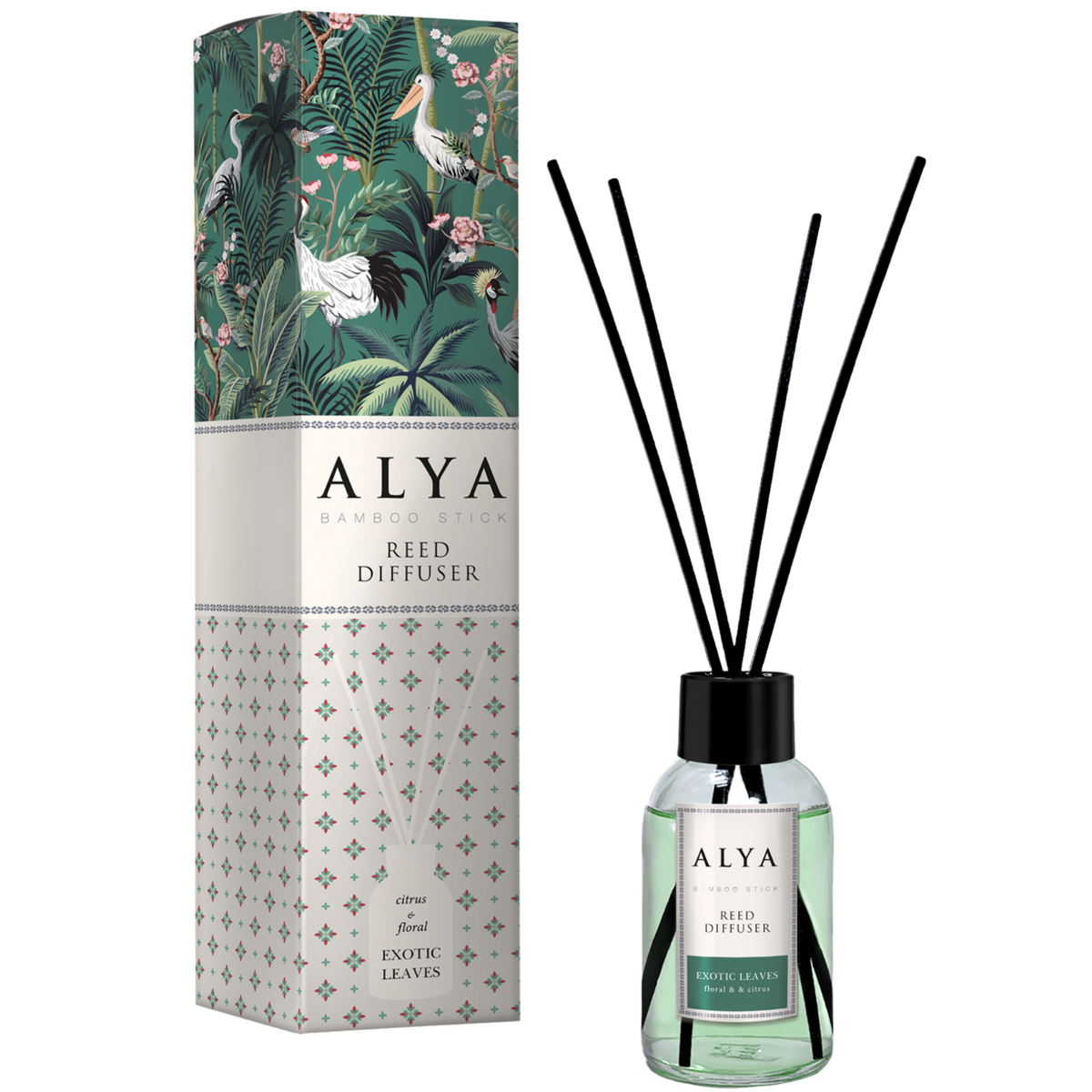 Alya Patyczki Zapachowe Exotic Leaves 100ml