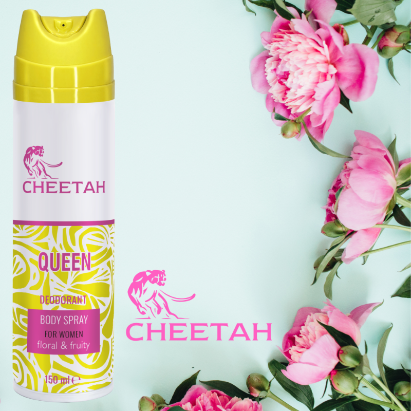 Cheetah Dezodorant Damski Queen 150ml