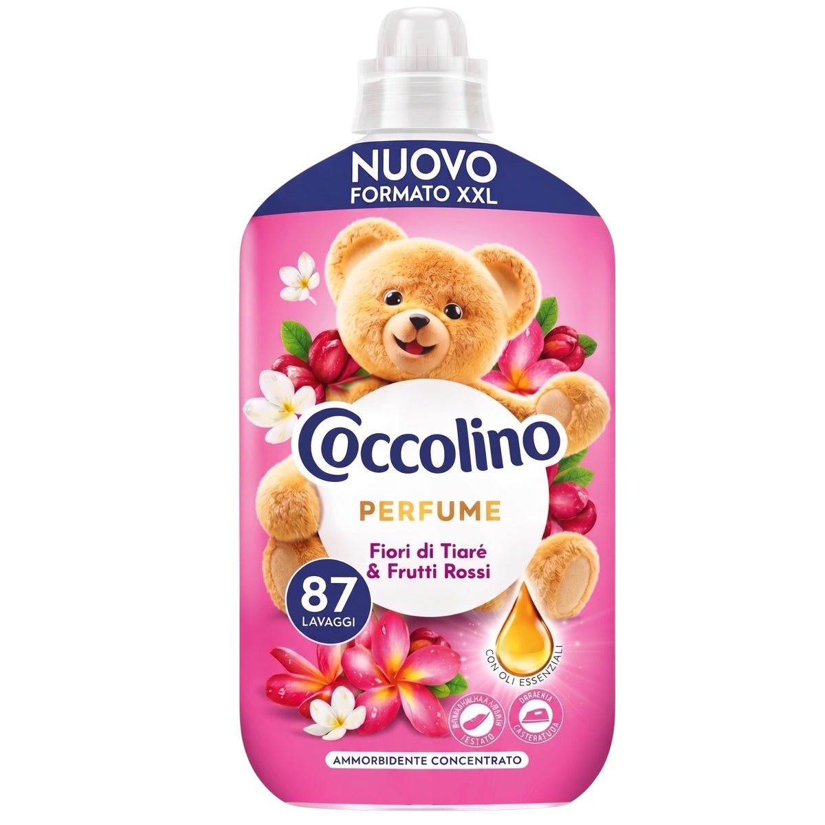 Coccolino Koncentrat do Płukania Tkanin Fiori di Tiare 87 Prań 1827ml