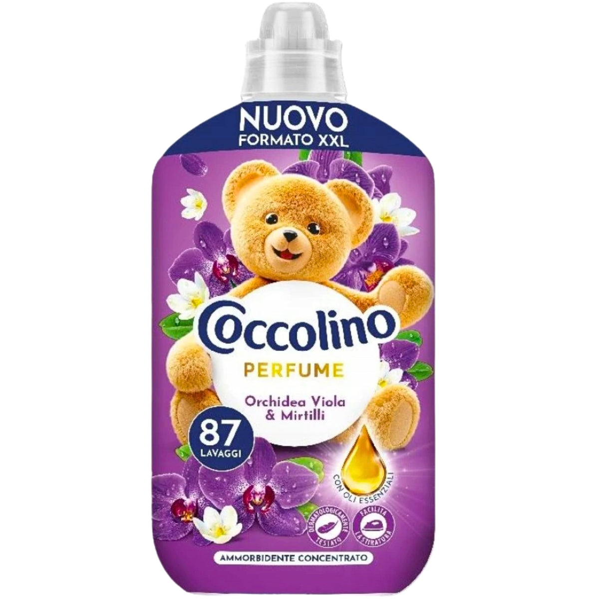 Coccolino Koncentrat do Płukania Tkanin Orchidea Viola 87 Prań 1827ml