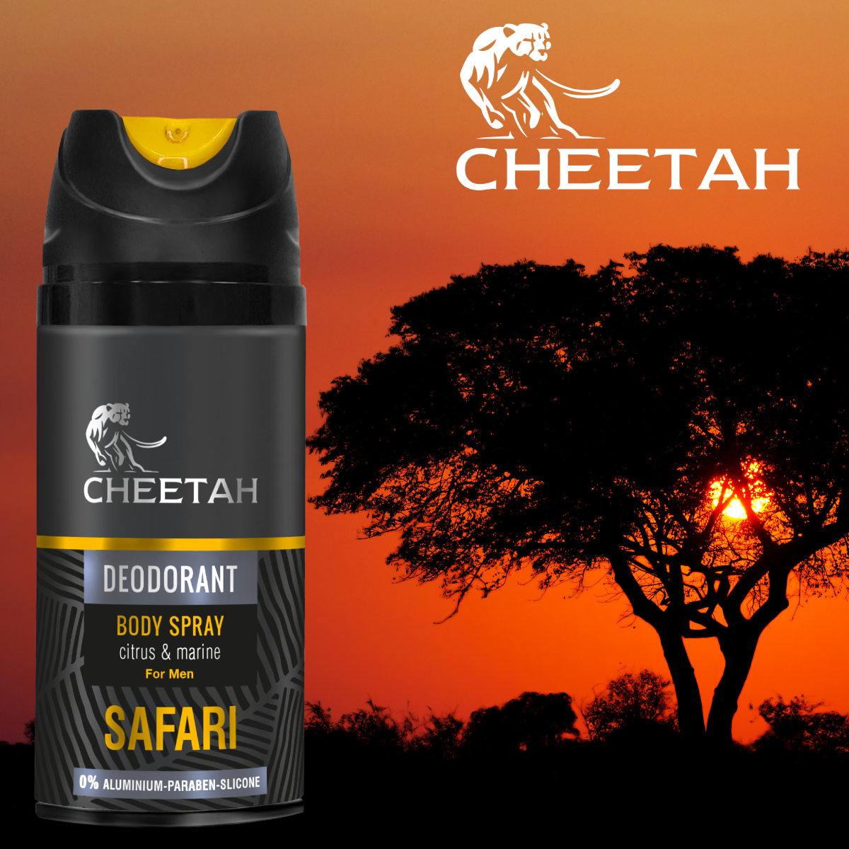 Cheetah Dezodorant Męski  Safari 150ml