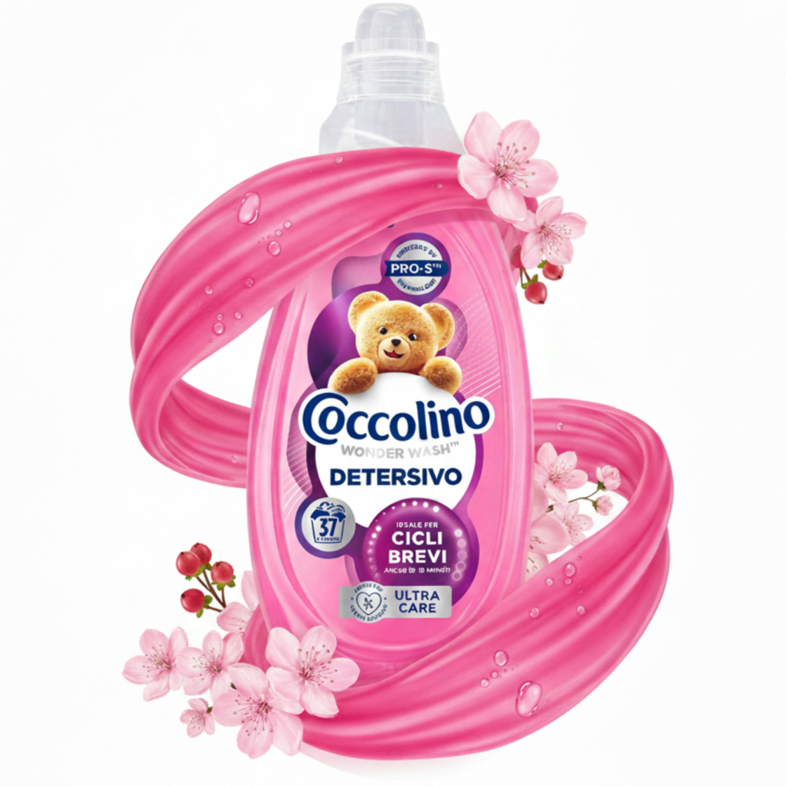 Coccolino Żel do Prania Kolorowych Tkanin Ultra Care 37 Prań 1,48l