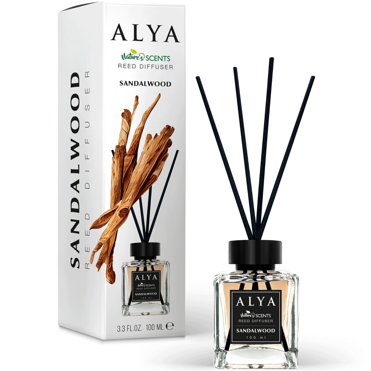 Alya Patyczki Zapachowe Sandalwood 100ml