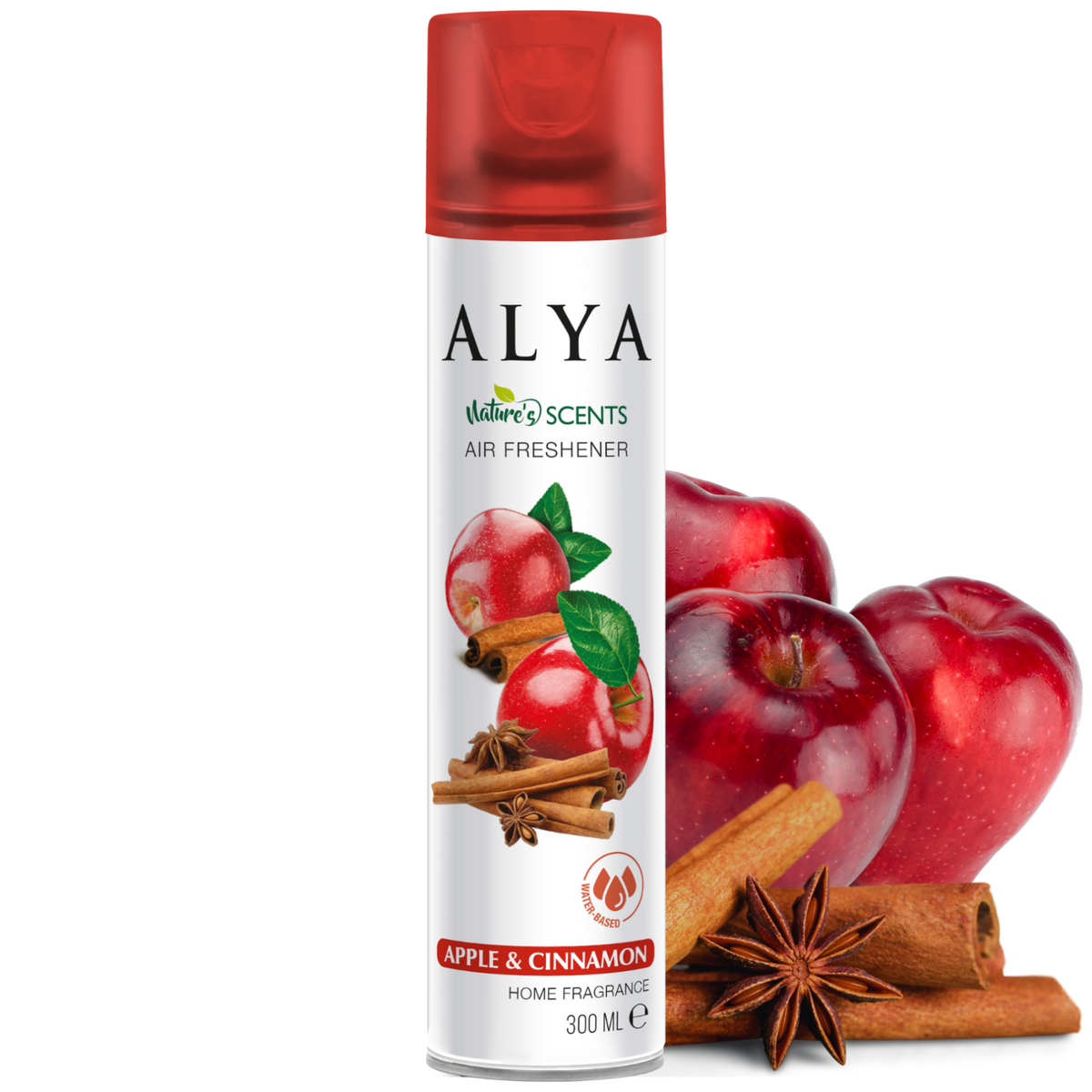 Alya Odświeżacz w Sprayu Apple & Cinnamon 300ml