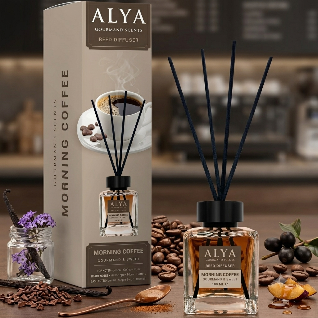 Alya Gourmand Patyczki Zapachowe Morning Coffee 100ml