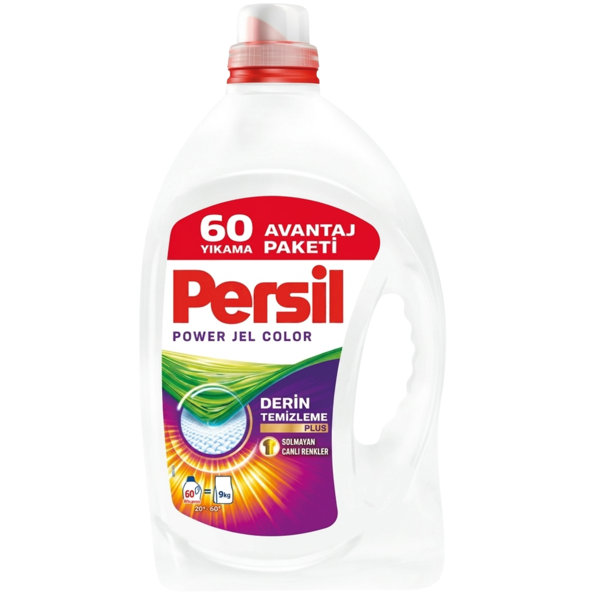 Persil Power Żel do Prania Kolorowych Tkanin 60 Prań 3900ml
