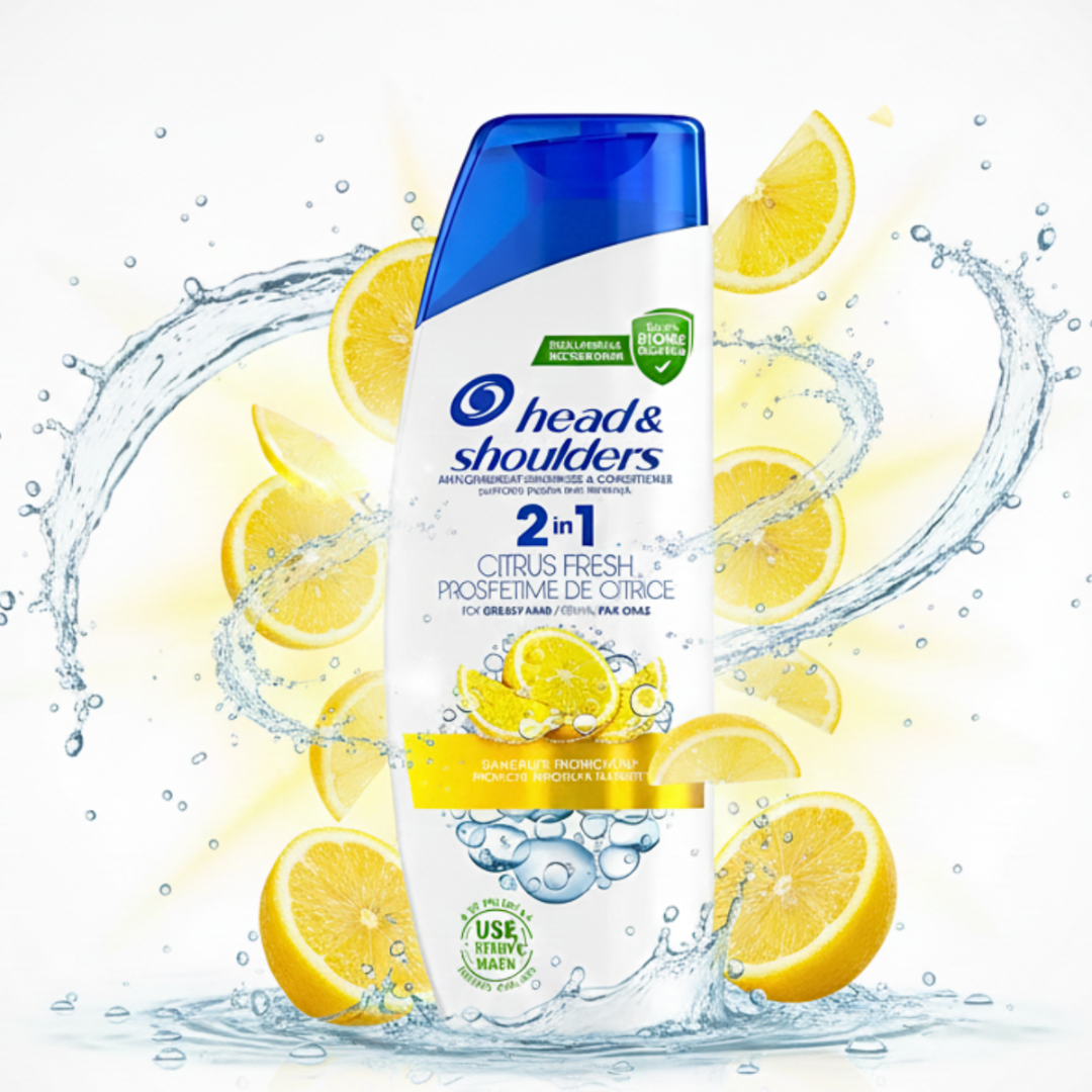 Head & Shoulders 2w1 Szampon do Włosów Citrus Fresh 330ml
