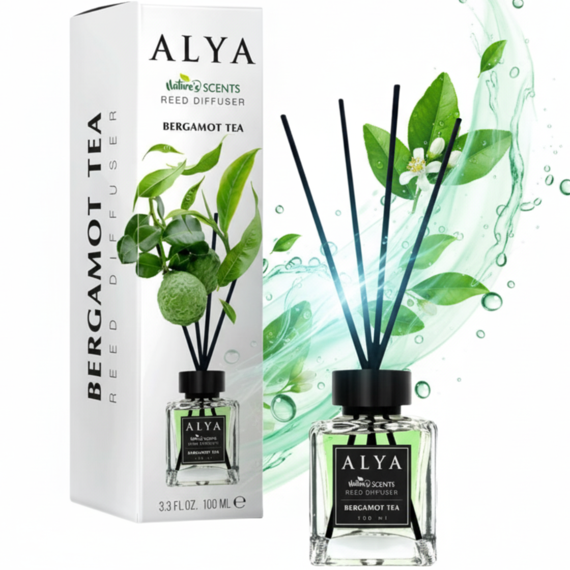 Alya Patyczki Zapachowe Bergamot Tea 100ml