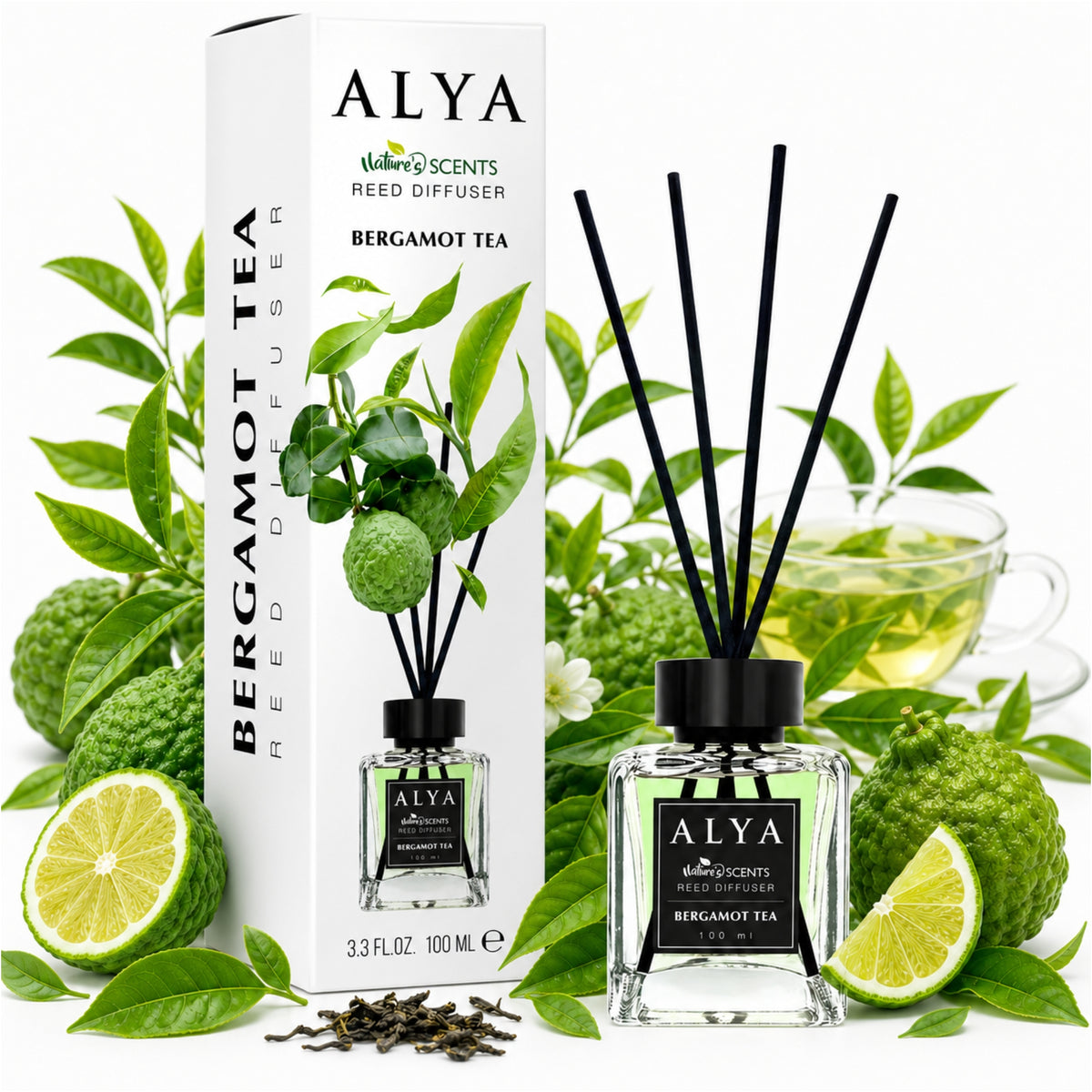 Alya Patyczki Zapachowe Bergamot Tea 100ml