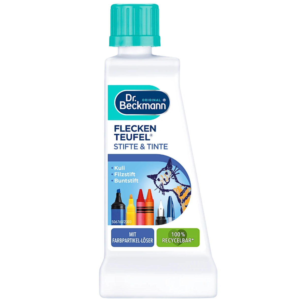 Dr Beckmann Odplamiacz w Płynie do Usuwania Plam z Długopisów i Atramentu 50ml