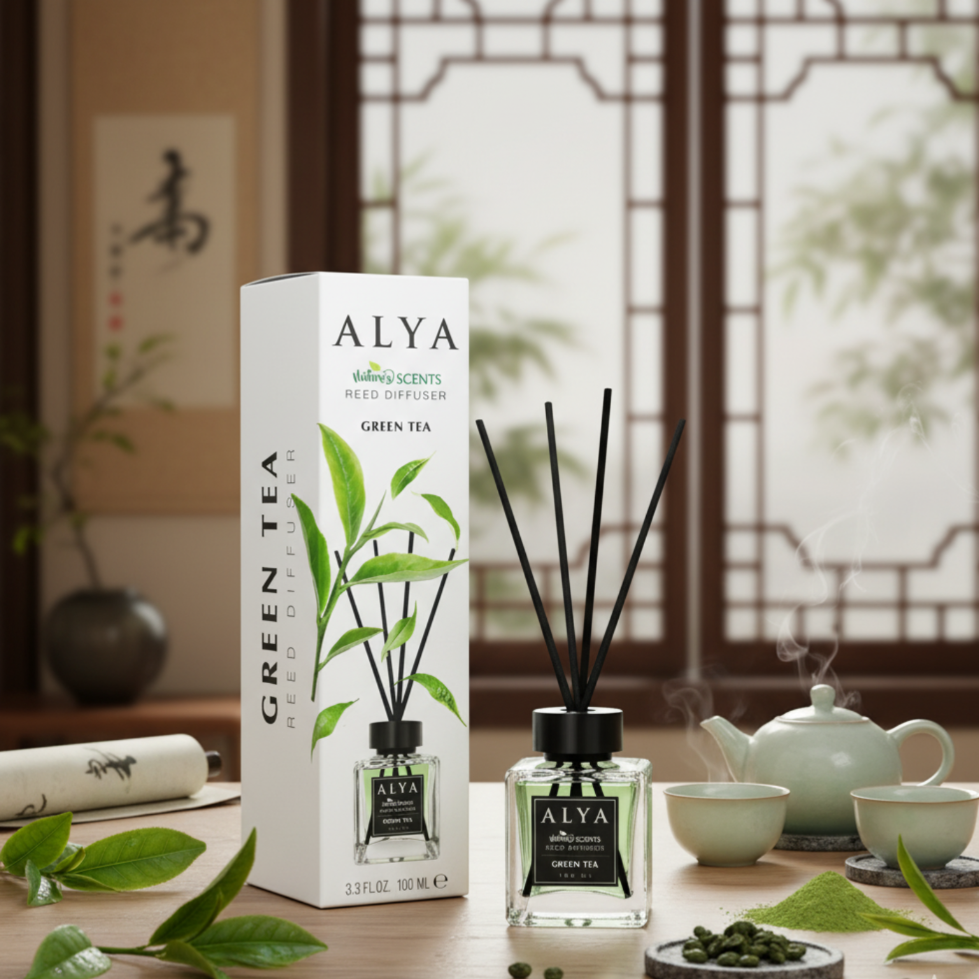 Alya Patyczki Zapachowe Green Tea 100ml