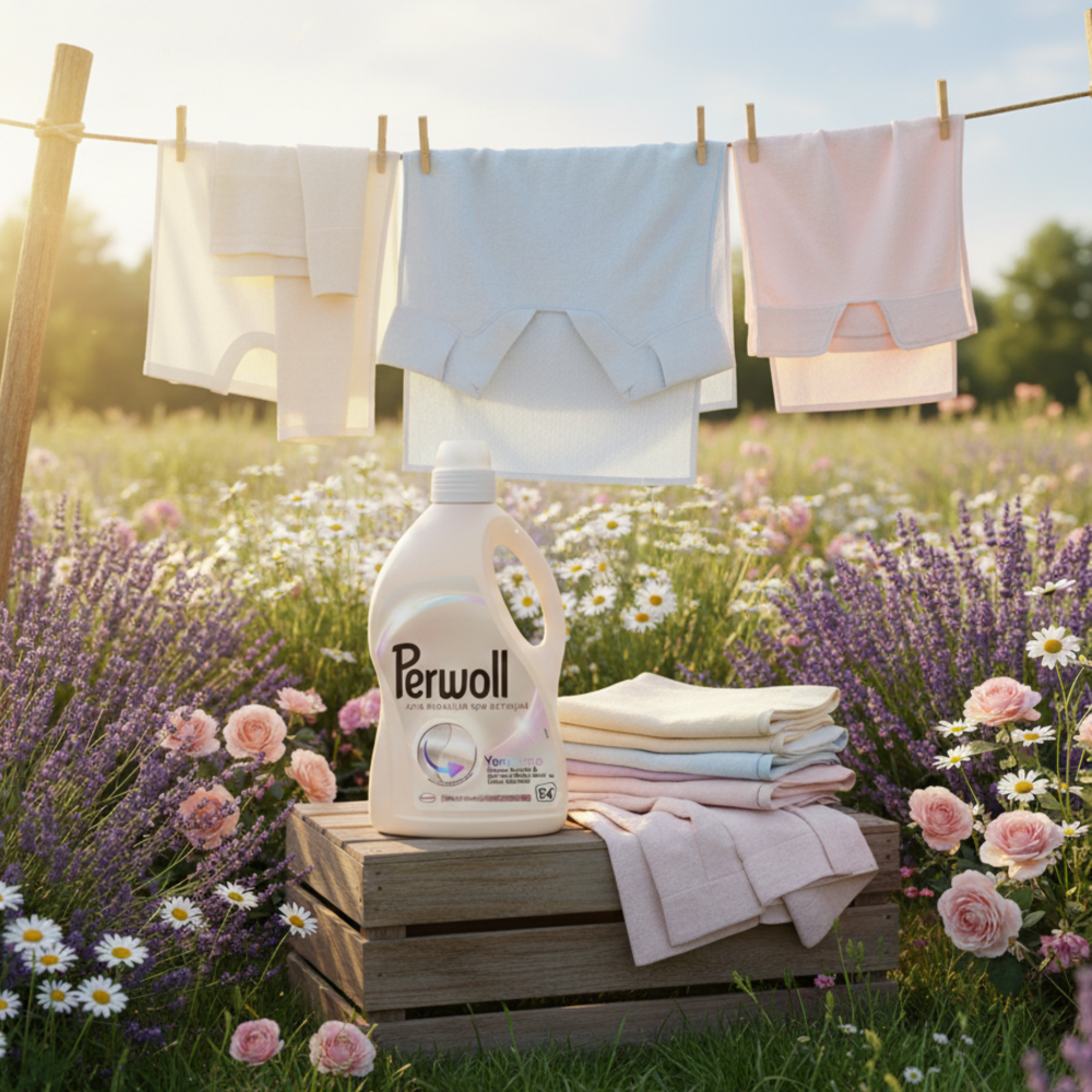Perwoll Renew Light Colors Płyn do Prania Koloru 54 Prania 2,97l