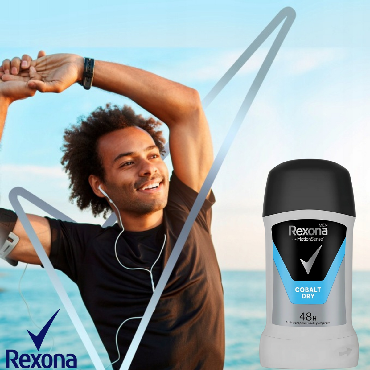 Rexona Antyperspirant Męski w Sztyfcie Cobalt Dry 50ml