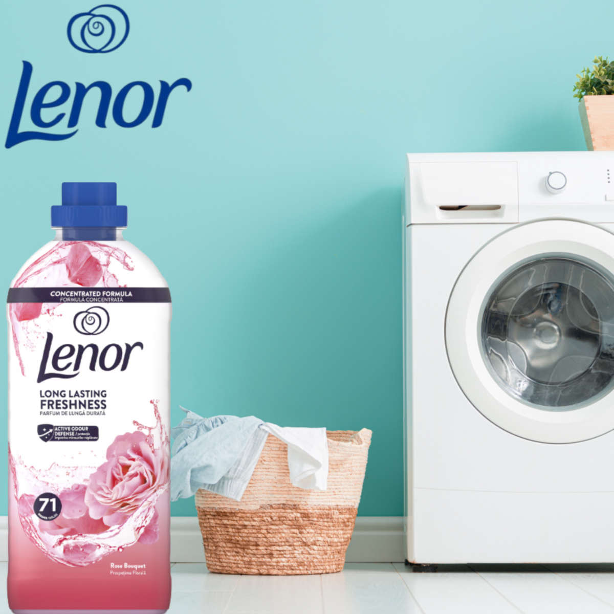 Lenor Płyn do Płukania Rose Bouquet 71 Prań 1,49l