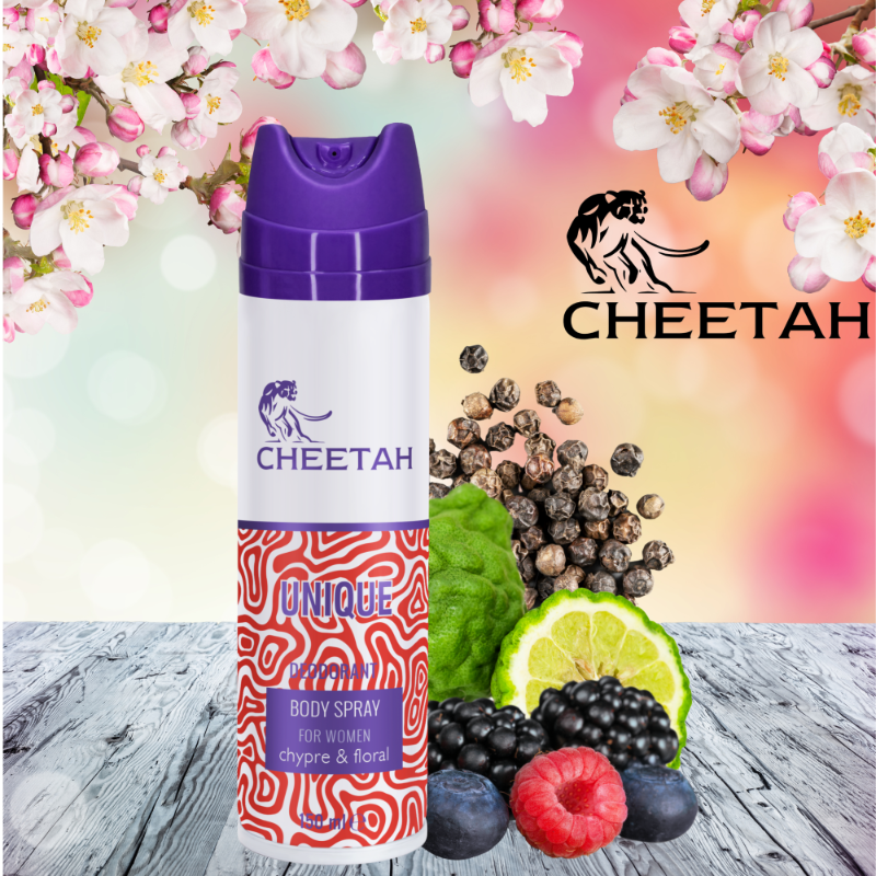 Cheetah Dezodorant Damski Unique 150ml