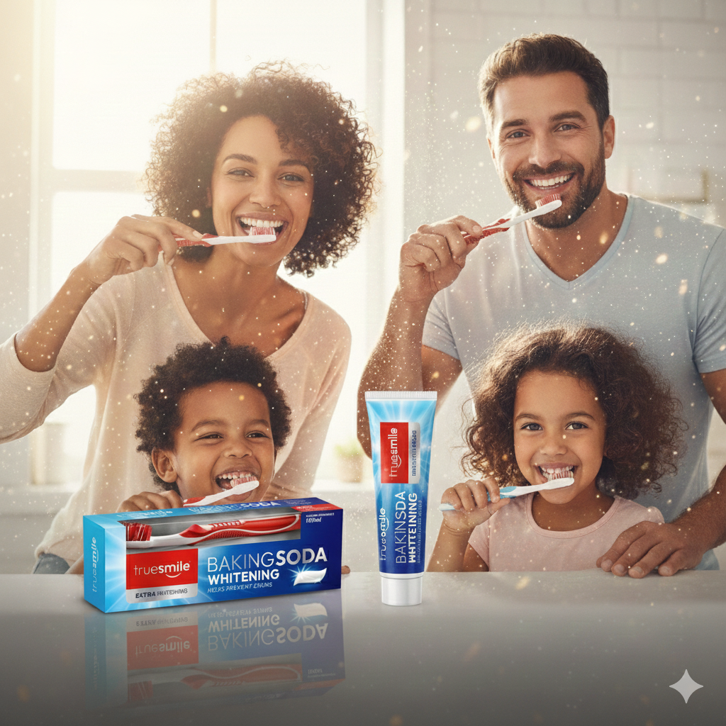 Truesmile Baking Soda Whitening Pasta do Zębów + Szczoteczka 100ml