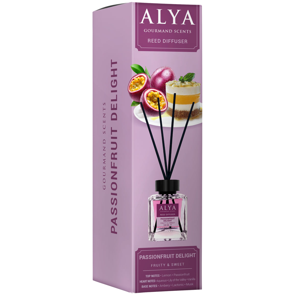 Alya Gourmand Patyczki Zapachowe Passionfruit Delight 100ml