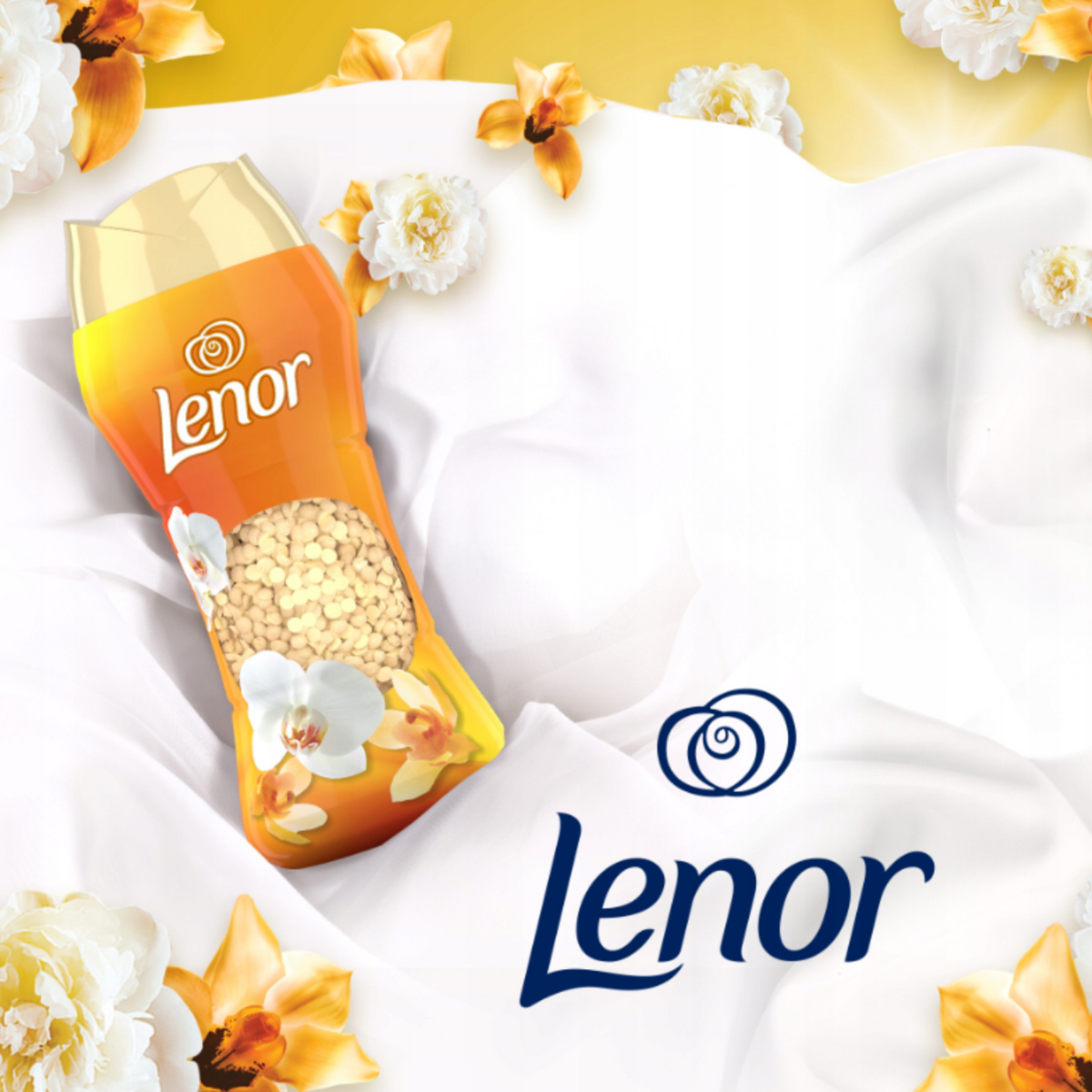 Lenor Perełki Zapachowe Gold Orchid & Vanilla 270g