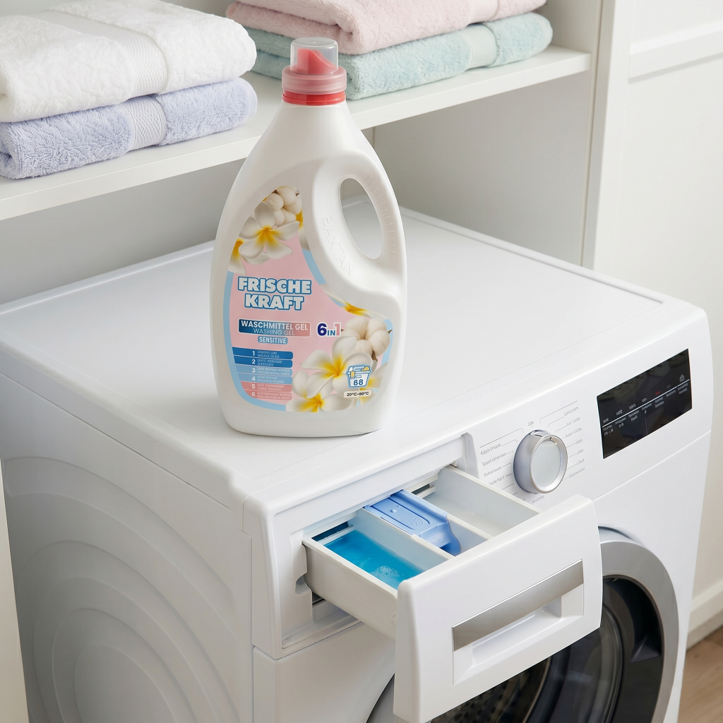 Frische Kraft 6w1 Żel do Prania Tkanin Sensitive 2,04l 68 Prań