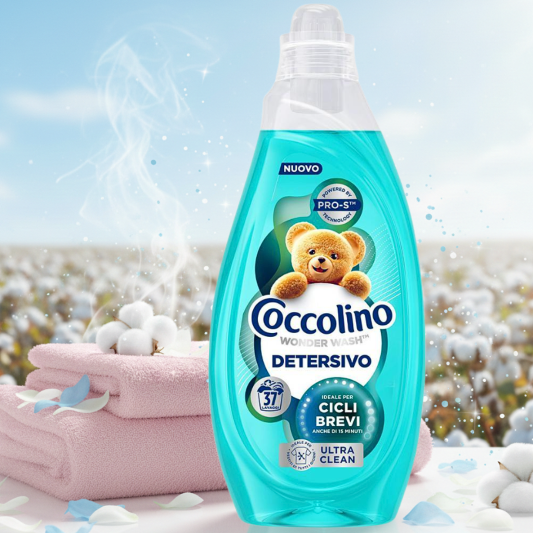 Coccolino Żel do Prania Kolorowych Tkanin Ultra Clean 37 Prań 1,48l