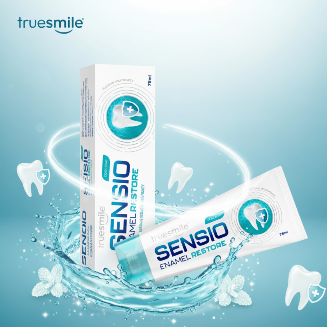 Truesmile Sensio Enamel Restore Pasta do Zębów 75 ml