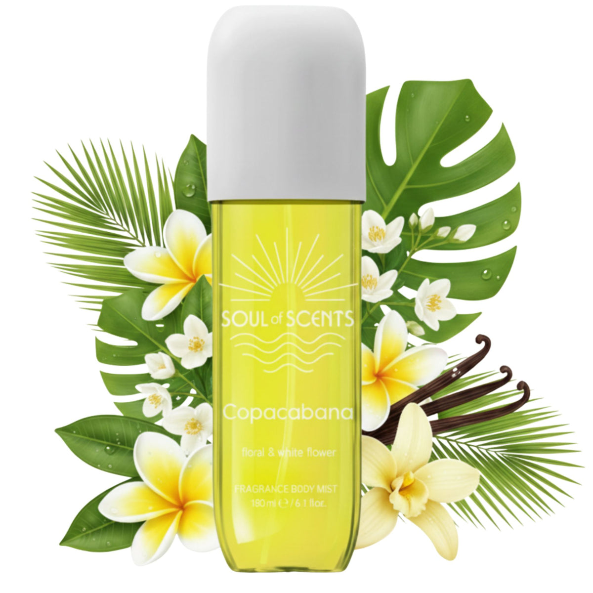 Soul of Scents Mgiełka do Ciała Copacabana 180ml