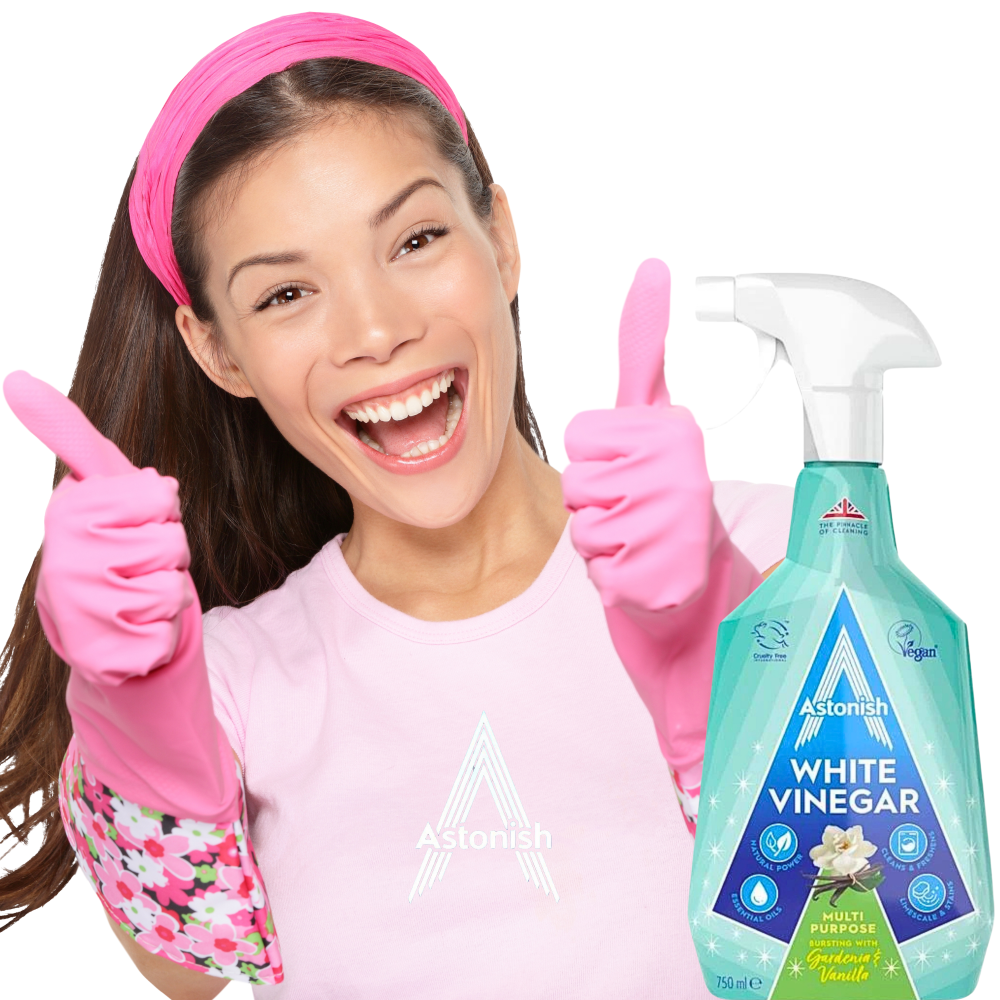 Astonish Spray Czyszczący z Octem Gardenia i Wanilia 750ml
