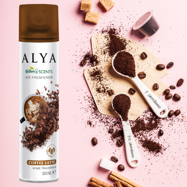 Alya Odświeżacz w Sprayu Coffee Latte 300ml