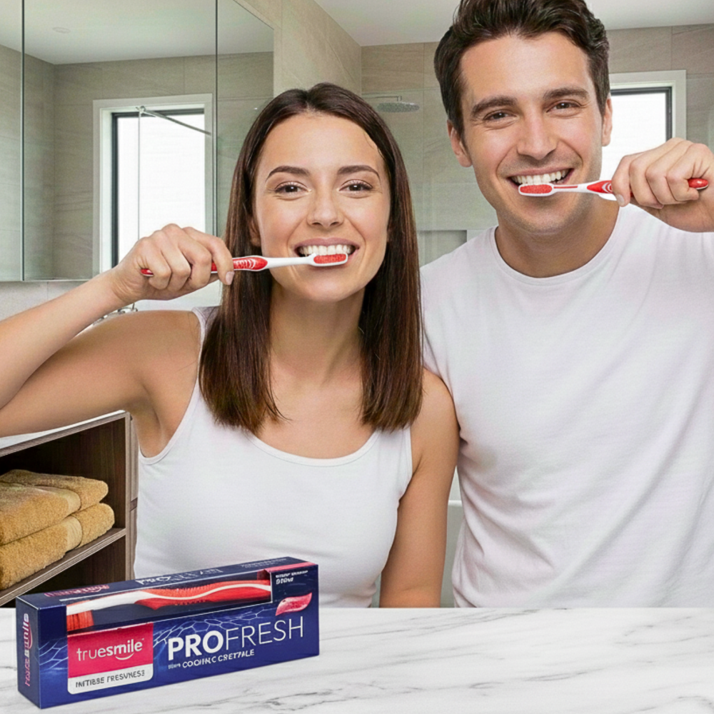 Truesmile Pro Fresh With Cooling Crystals Pasta do Zębów + Szczoteczka 100ml