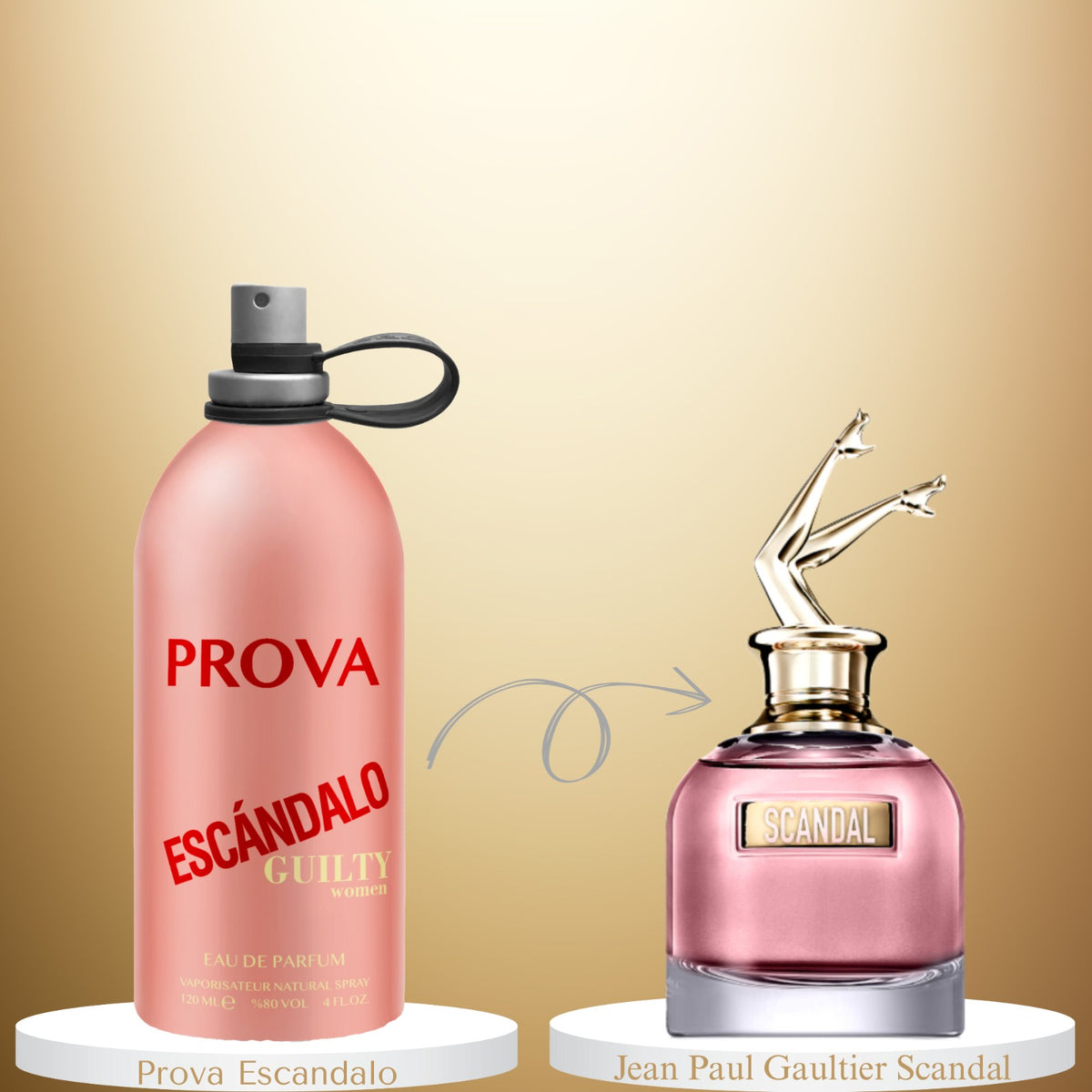 Prova Women Perfuma Damska Escandalo 120ml