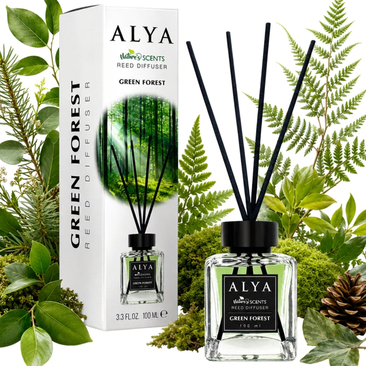 Alya Patyczki Zapachowe Green Forest 100ml