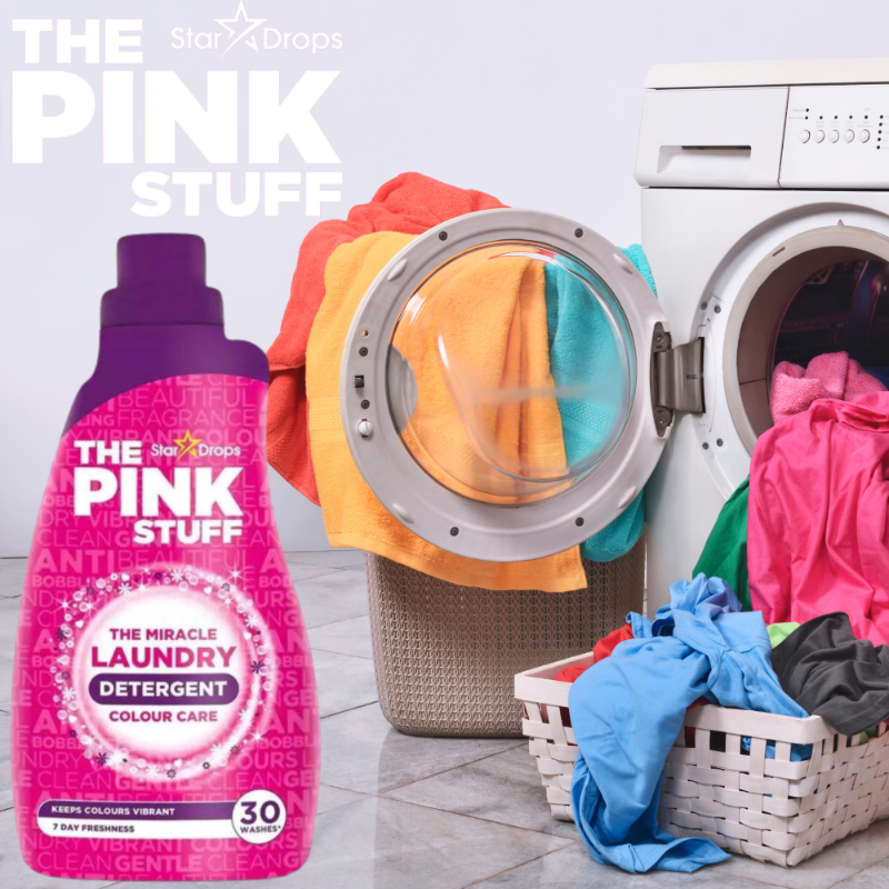 The Pink Stuff Płyn do Prania Tkanin Kolor 30 Prań 960ml