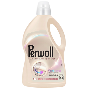 Perwoll Renew Light Colors Płyn do Prania Koloru 54 Prania 2,97l