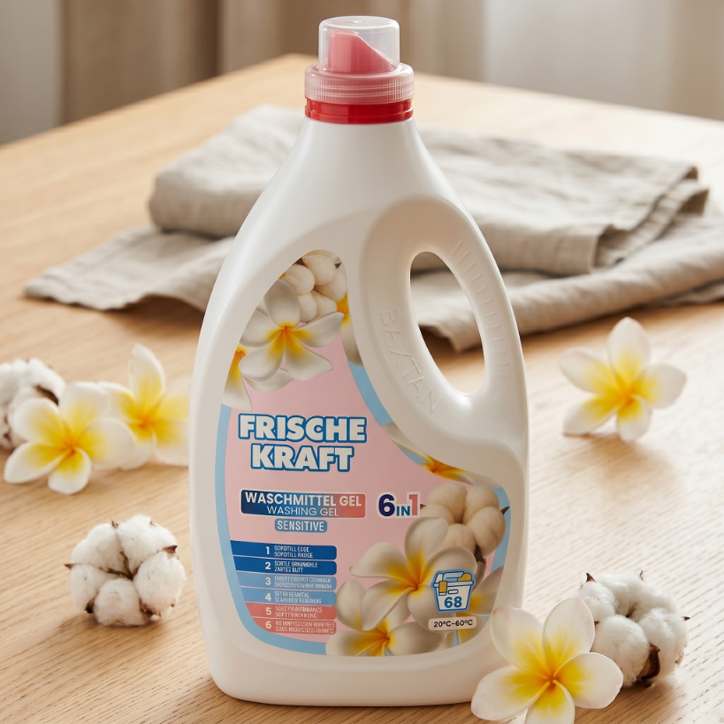 Frische Kraft 6w1 Żel do Prania Tkanin Sensitive 2,04l 68 Prań