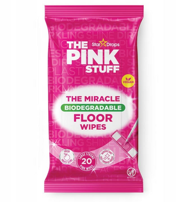 The Pink Stuff Chusteczki Nawilżane do Mycia Podłóg 20szt