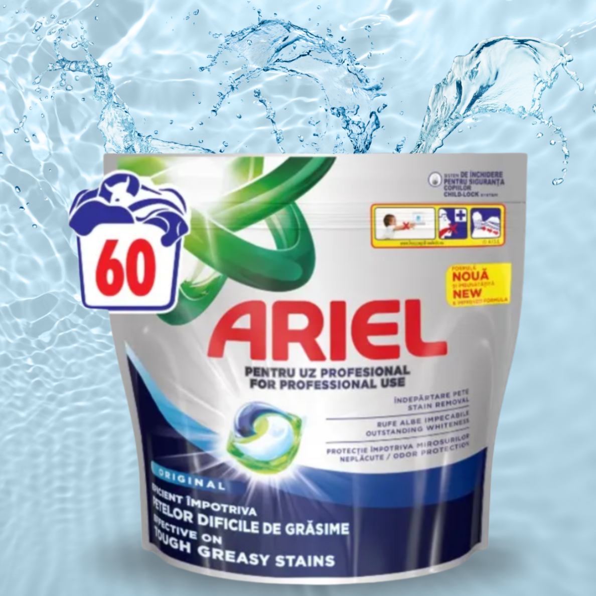 Ariel Kapsułki do Prania 3w1 All in One Regular 120szt