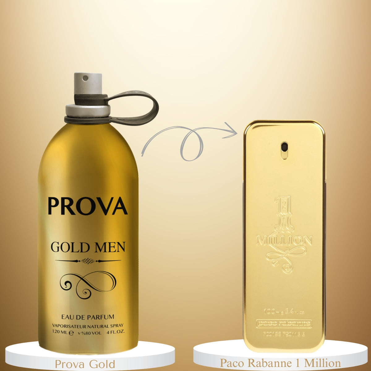 Prova Men Perfuma Męska Gold 120ml