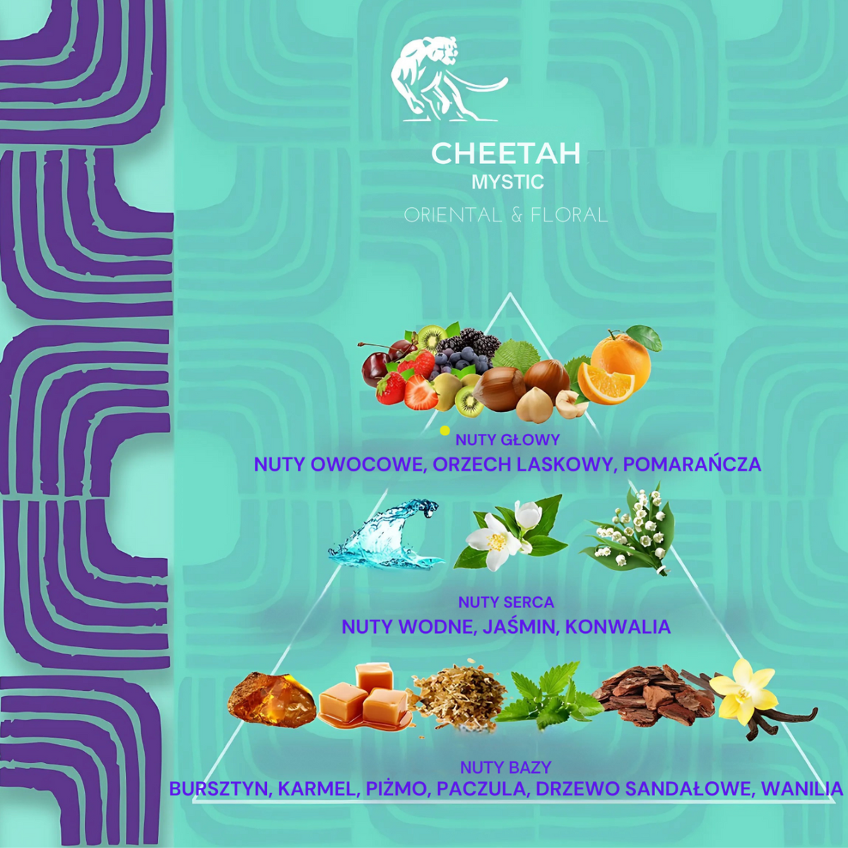 Cheetah Dezodorant Damski Mystic 150ml