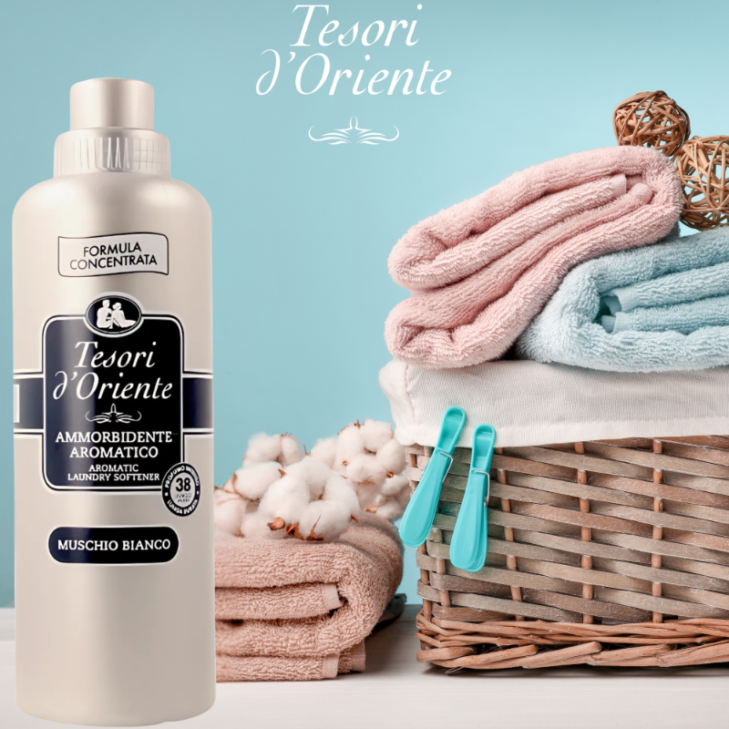 Tesori Doriente Skoncentrowany Płyn do Płukania Muschio Bianco 760ml