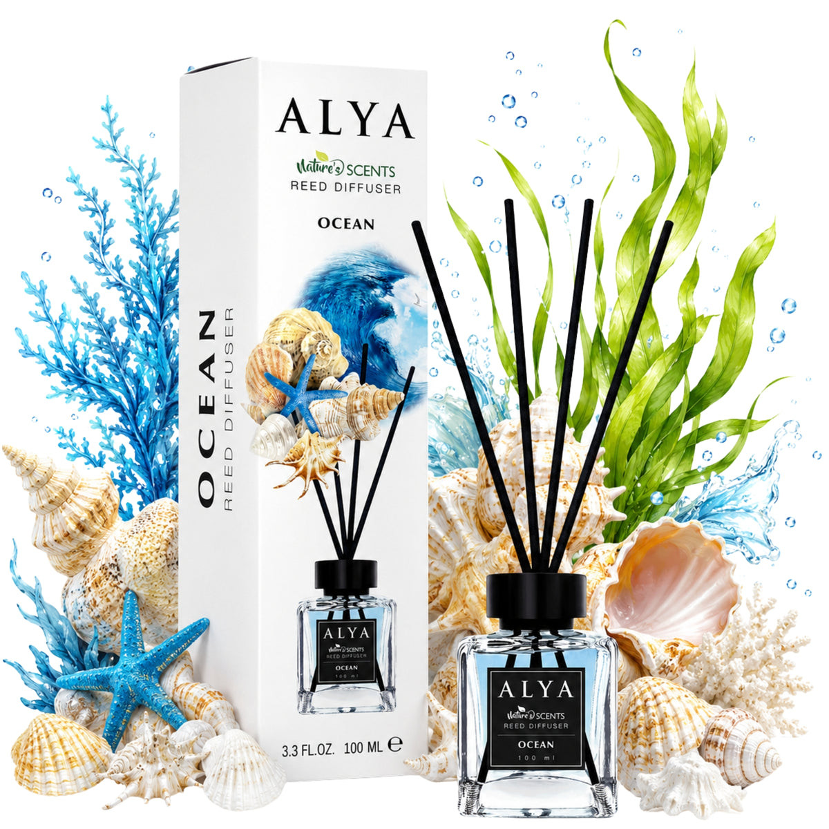 Alya Patyczki Zapachowe Ocean 100ml