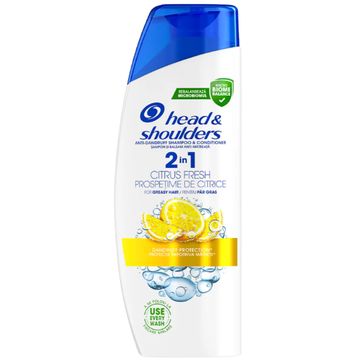 Head & Shoulders 2w1 Szampon do Włosów Citrus Fresh 330ml