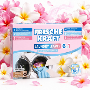Frische Kraft 6w1 Listki Piorące Sensitive 50szt