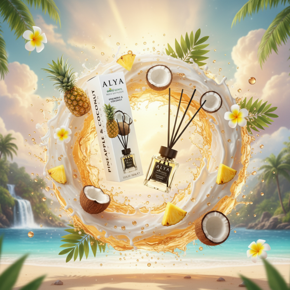 Alya Patyczki Zapachowe Pineapple & Coconut 100ml